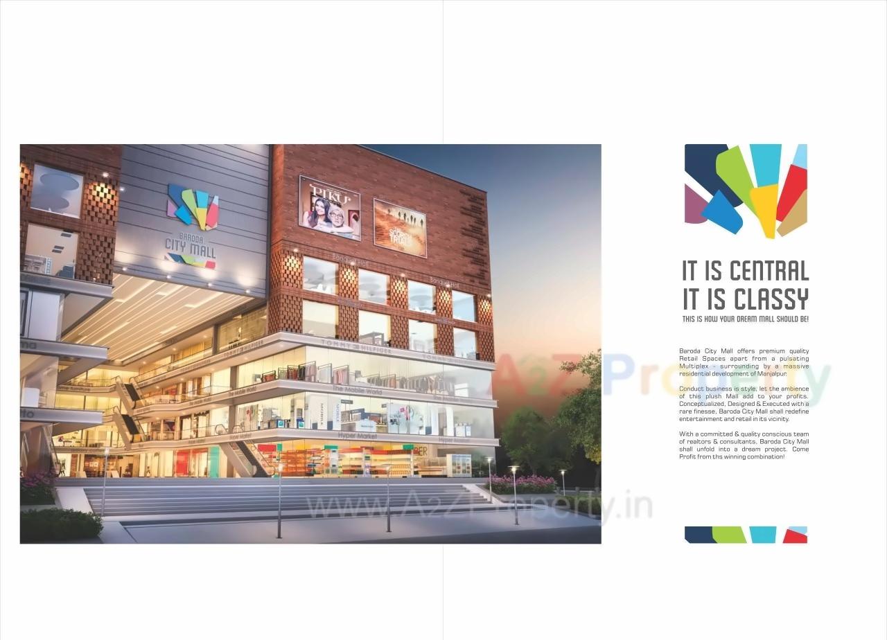  of real estate project Baroda City Mall located at Manjalpur, Vadodara, Gujarat