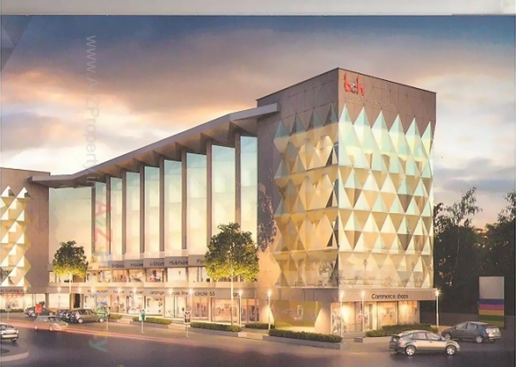 3D Elevation of real estate project Baroda Commerce House located at Gotri, Vadodara, Gujarat