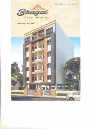 Elevation of real estate project Bhagat Residency located at Kasba, Vadodara, Gujarat