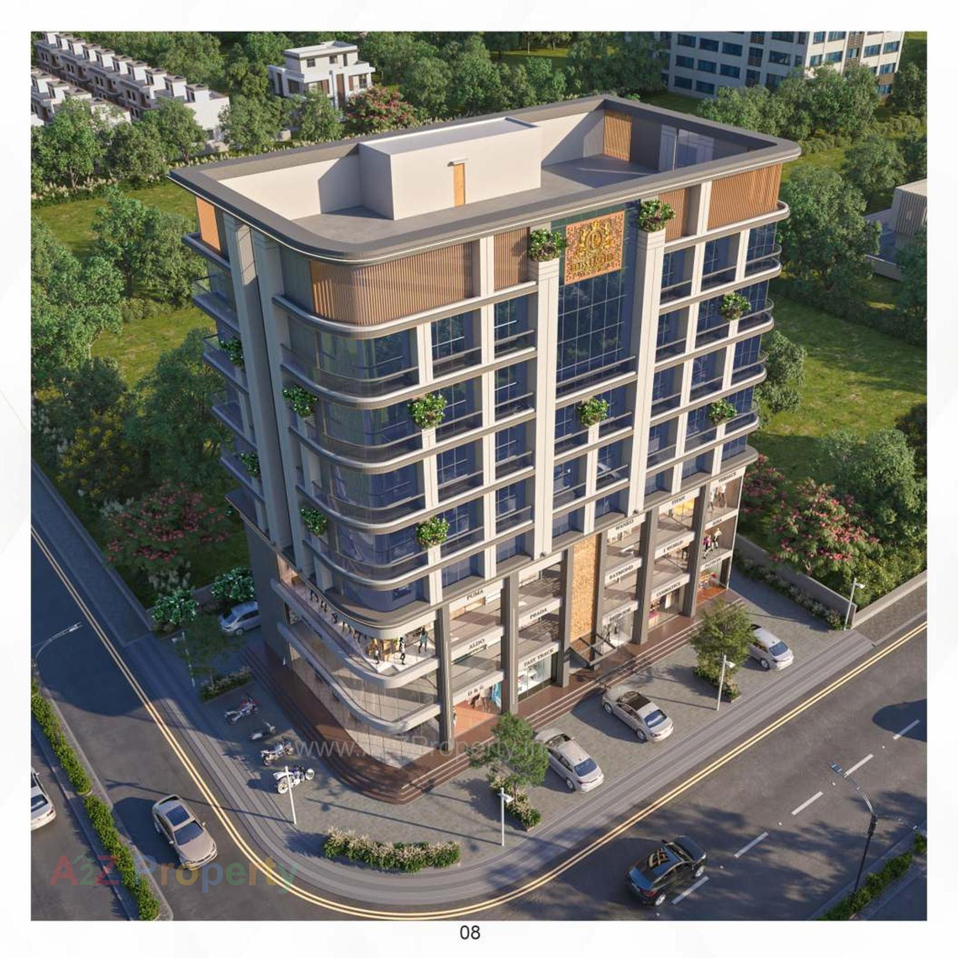 3D Elevation of real estate project Bliss Empire located at Tarsali, Vadodara, Gujarat