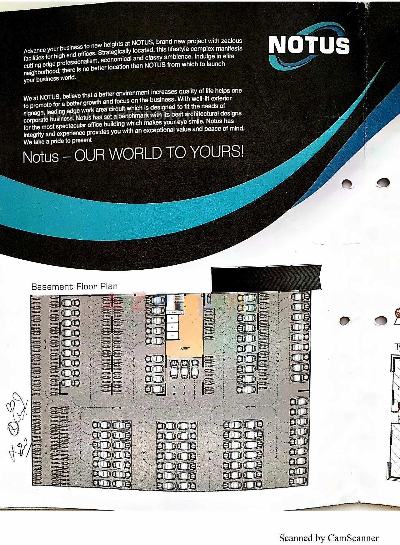  of real estate project Block D Notus It Park located at Wadi-subhanpura, Vadodara, Gujarat