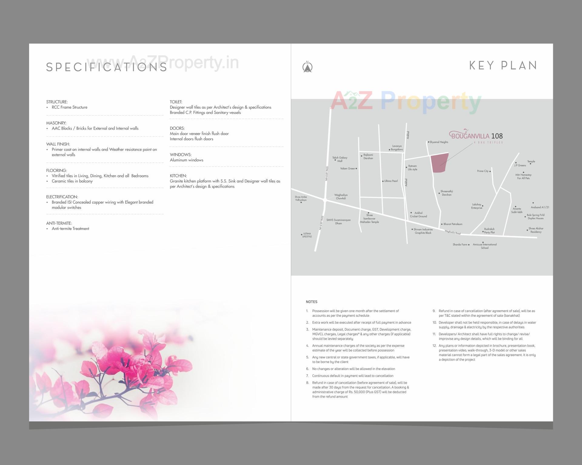  of real estate project Bougan Villa 10 located at Ankhol, Vadodara, Gujarat