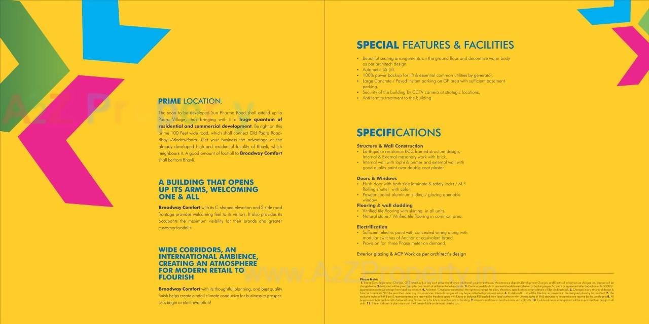  of real estate project Broadway Comfort located at Bhayli, Vadodara, Gujarat