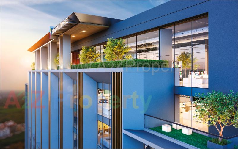 3D Elevation of real estate project Broadway Empire located at Gotri, Vadodara, Gujarat