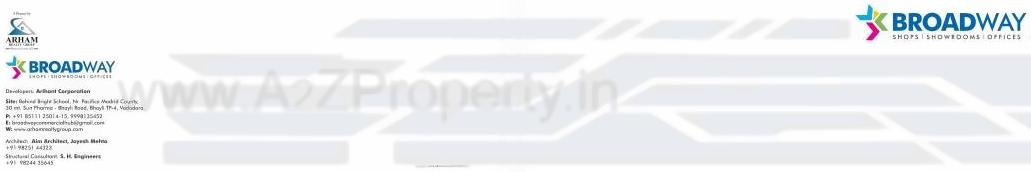  of real estate project Broadway located at Bhayli, Vadodara, Gujarat