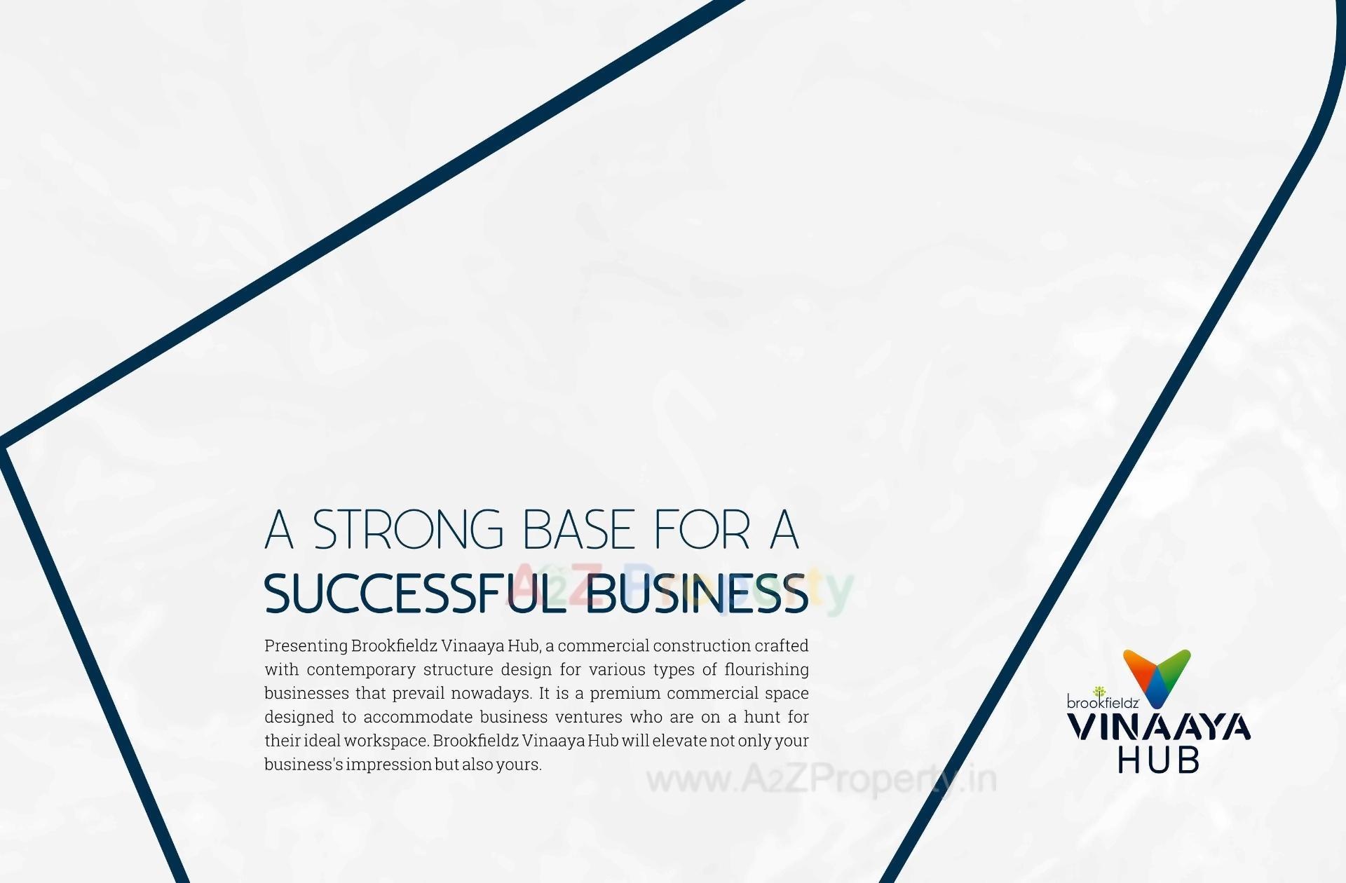  of real estate project Brookfieldz Vinaaya Hub located at Manjalpur, Vadodara, Gujarat