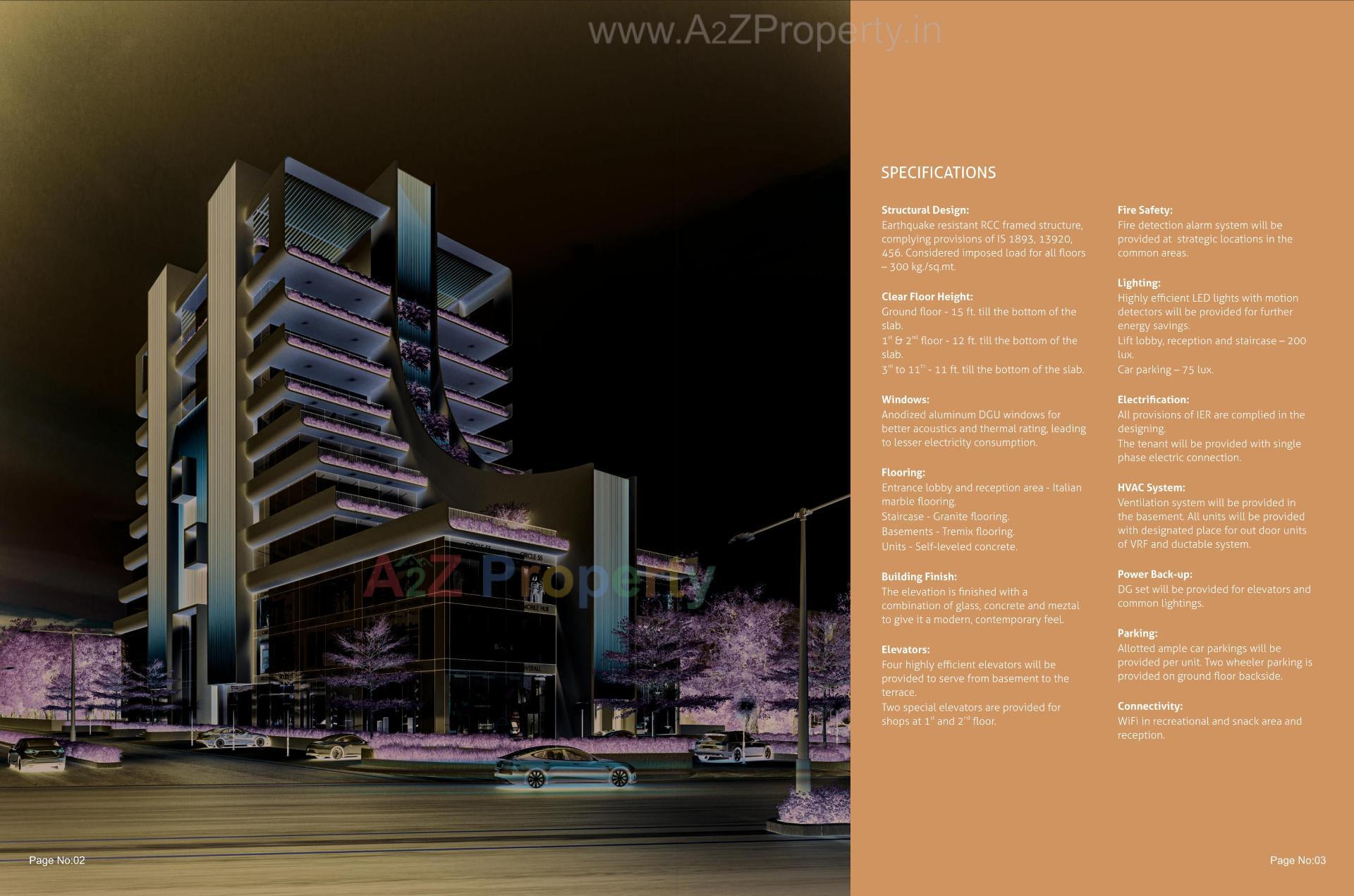 3D Elevation of real estate project Brownleaf Allure located at Sevasi, Vadodara, Gujarat