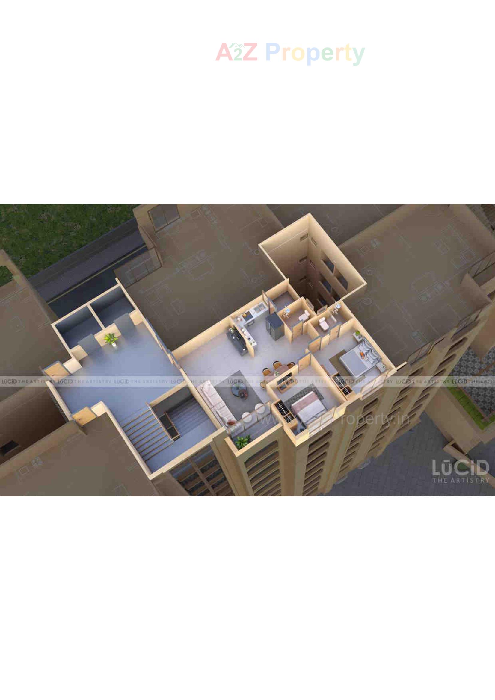 Layout of real estate project Burhani Plaza located at Sayajipura, Vadodara, Gujarat