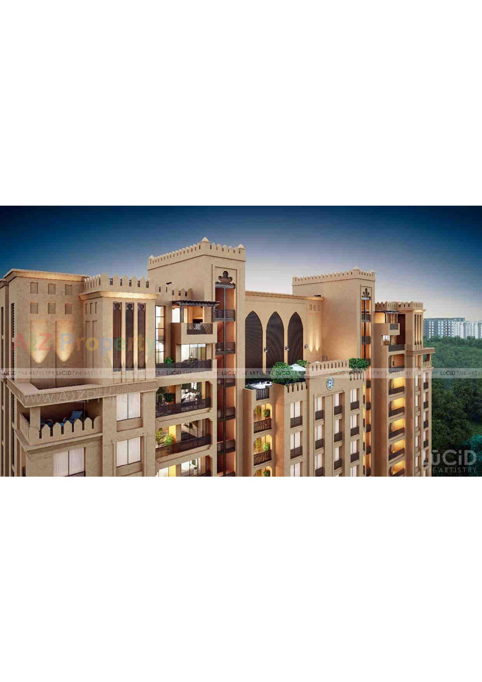3D Elevation of real estate project Burhani Plaza located at Sayajipura, Vadodara, Gujarat