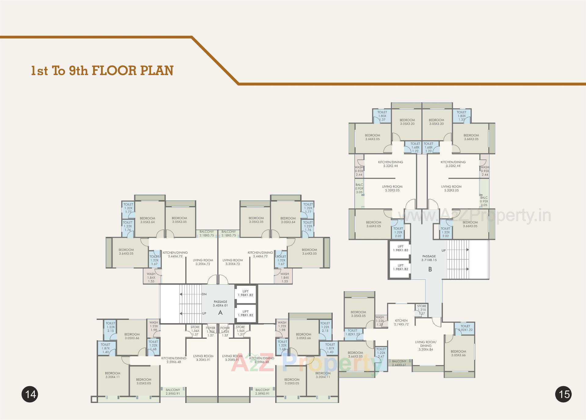 Layout of real estate project Caladium Green located at Bhayli, Vadodara, Gujarat