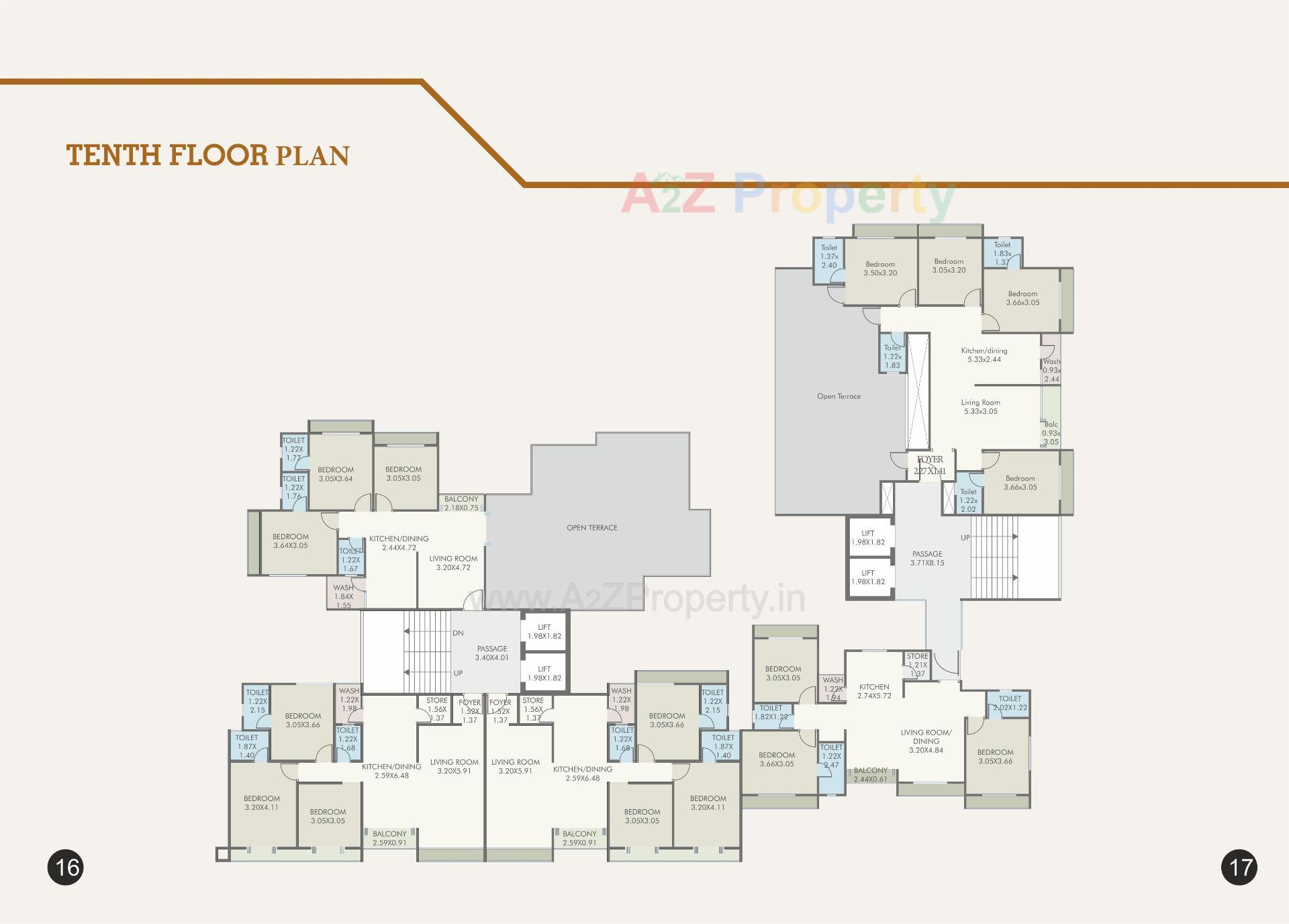 Layout of real estate project Caladium Green located at Bhayli, Vadodara, Gujarat