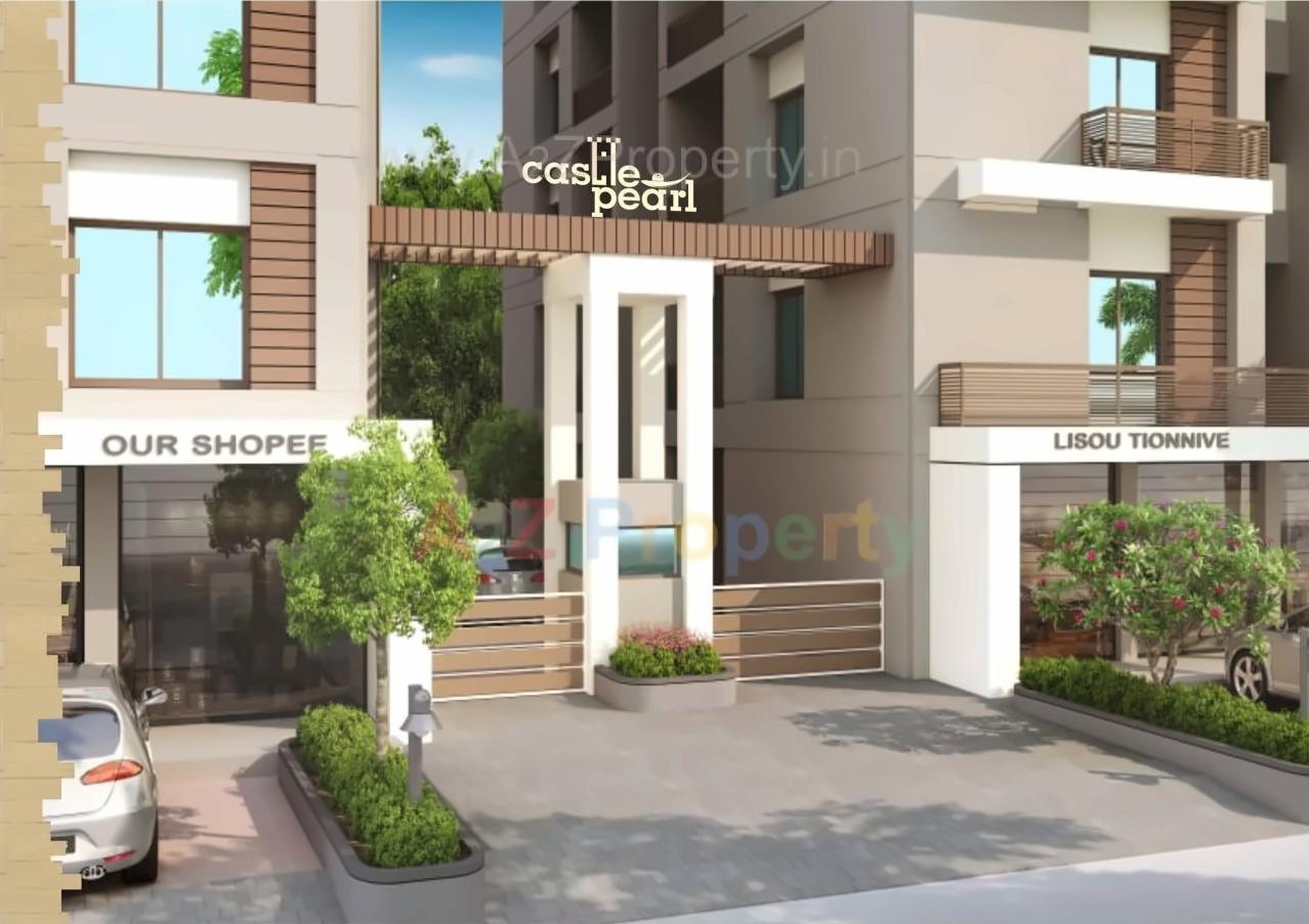 3D Elevation of real estate project Castle Pearl located at Sevasi, Vadodara, Gujarat