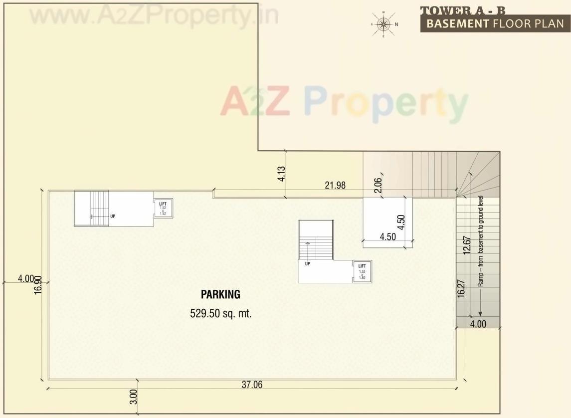 Layout of real estate project Castle Pearl located at Sevasi, Vadodara, Gujarat