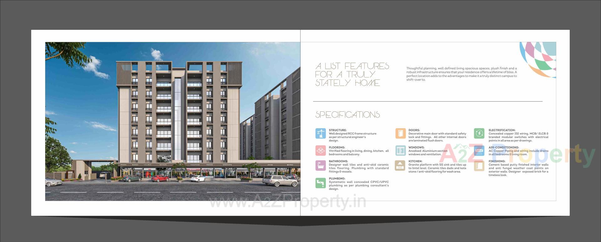  of real estate project Celebration located at Bhayli, Vadodara, Gujarat