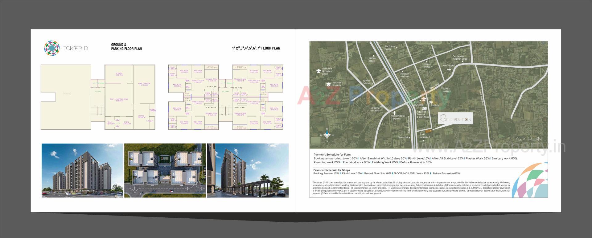  of real estate project Celebration located at Bhayli, Vadodara, Gujarat