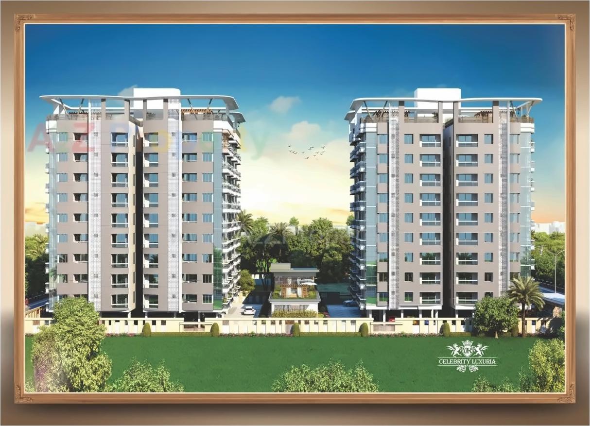 3D Elevation of real estate project Celebrity Luxuria located at Atladara, Vadodara, Gujarat