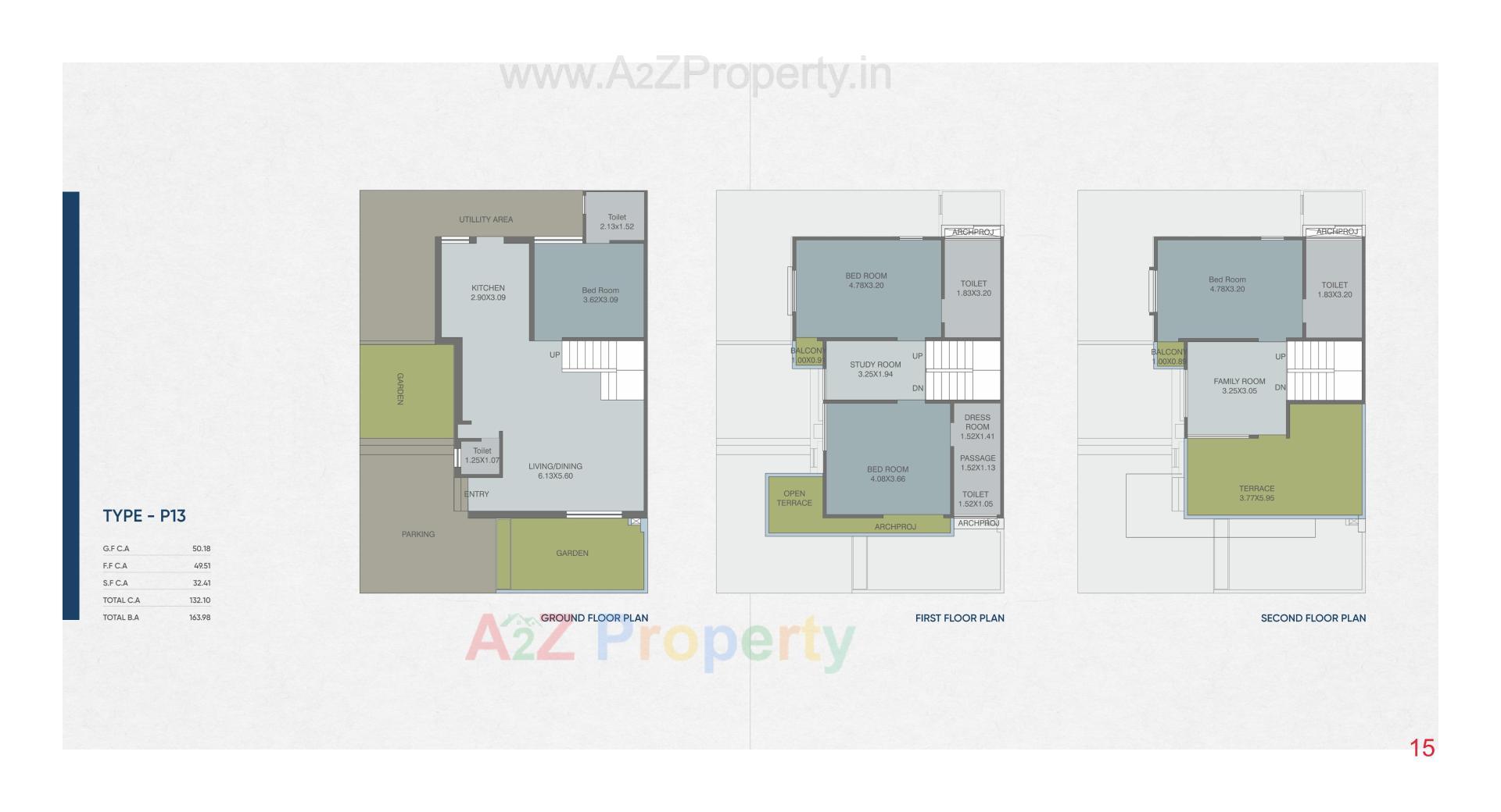 Layout of real estate project Ciel located at Kalali, Vadodara, Gujarat