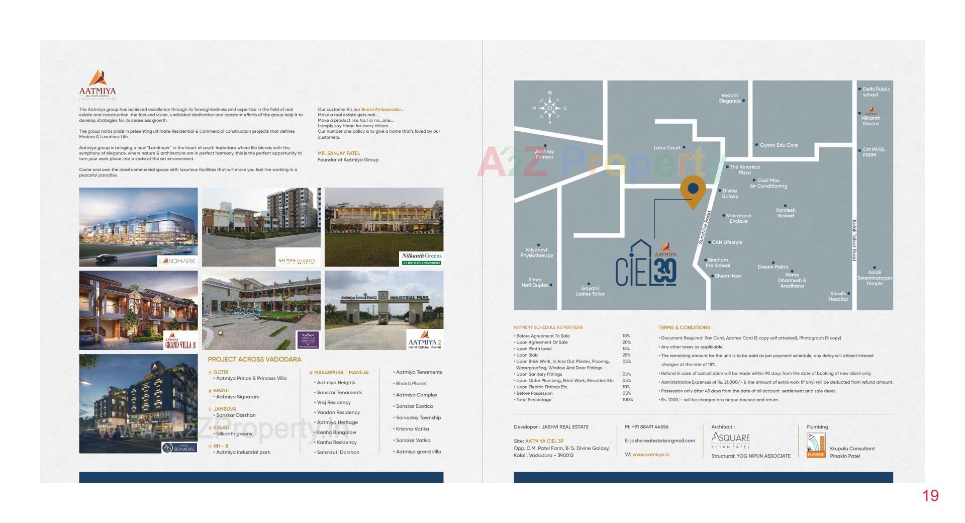  of real estate project Ciel located at Kalali, Vadodara, Gujarat