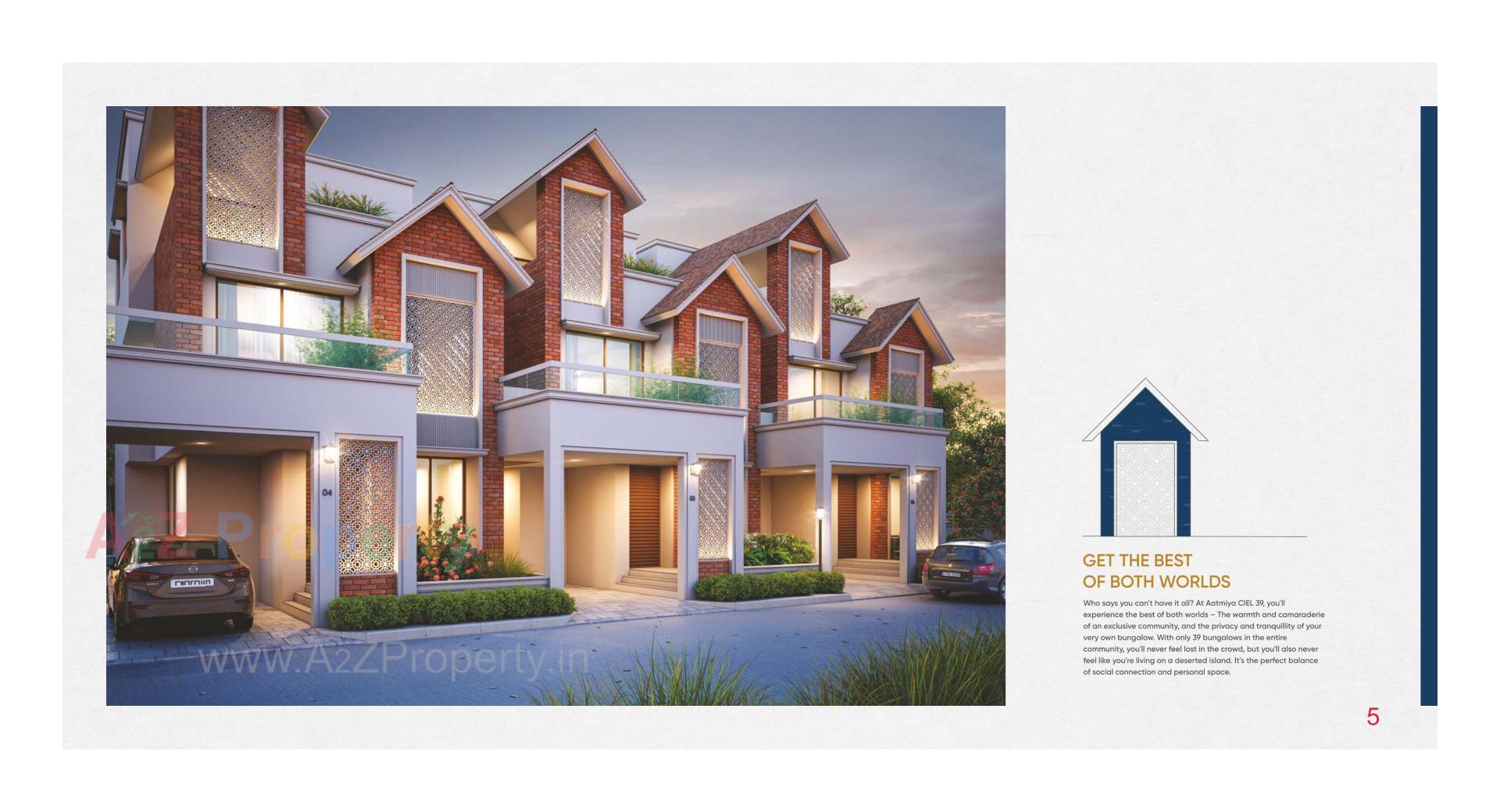 3D Elevation of real estate project Ciel located at Kalali, Vadodara, Gujarat