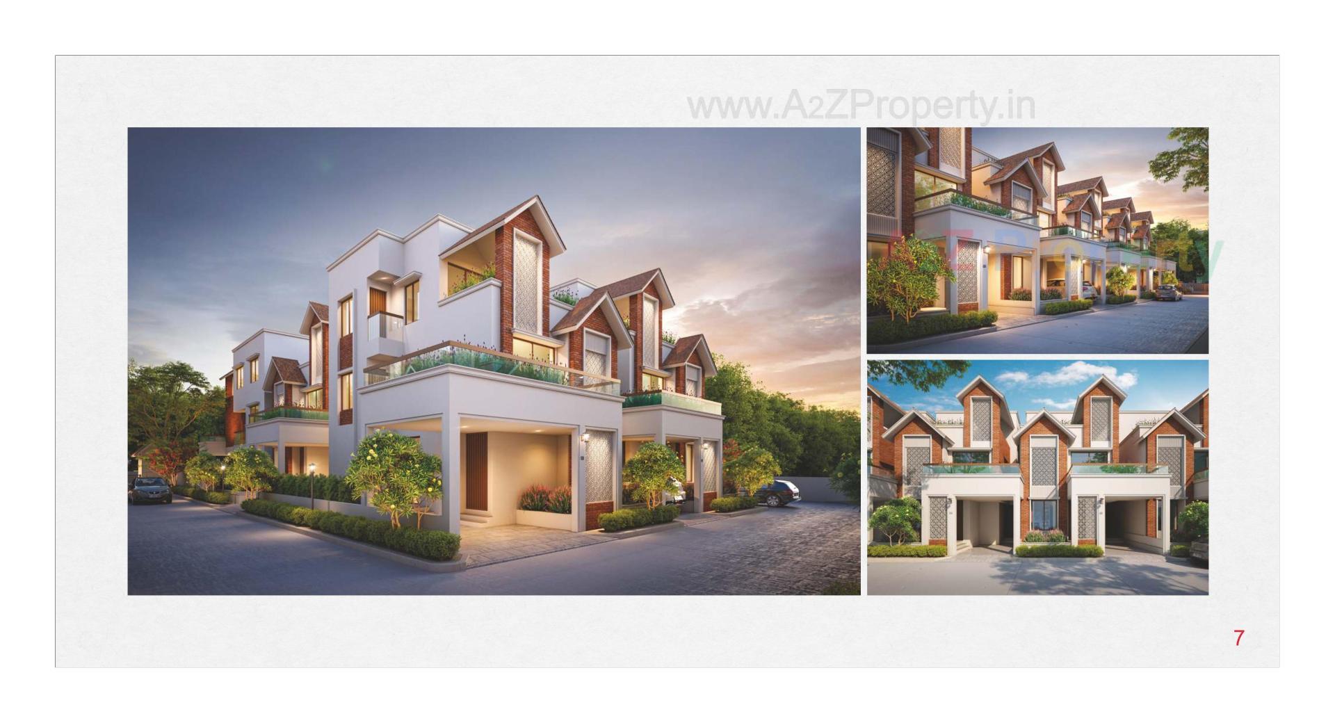 3D Elevation of real estate project Ciel located at Kalali, Vadodara, Gujarat