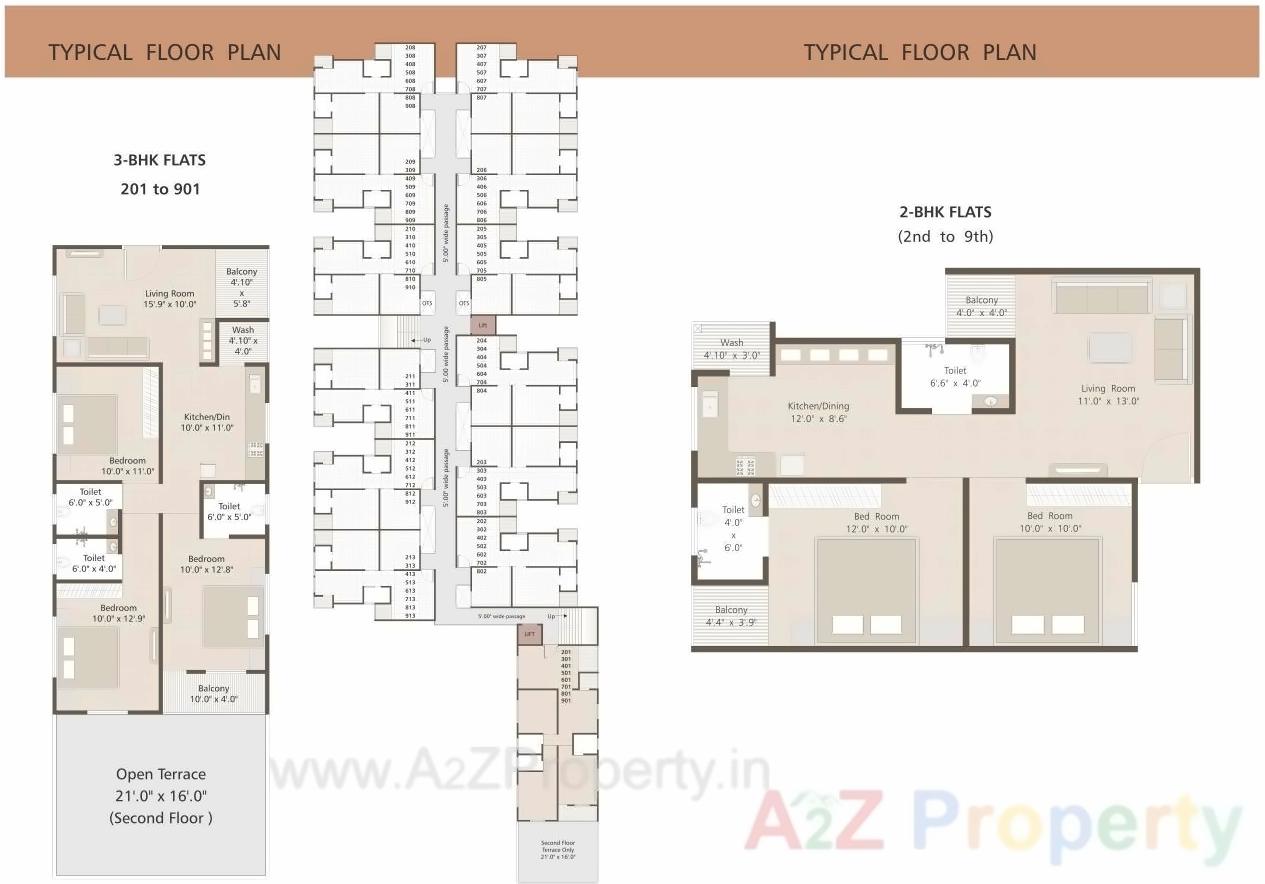 Layout of real estate project City Hub located at Babajipura, Vadodara, Gujarat