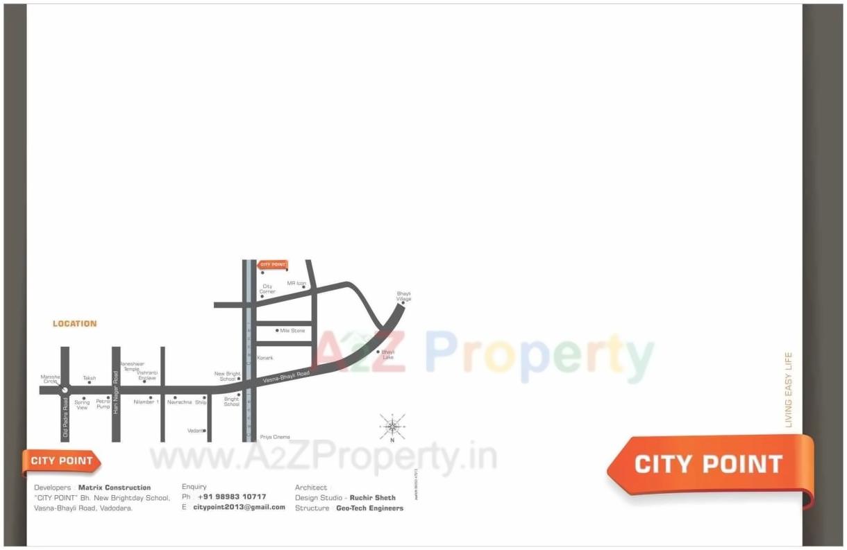  of real estate project City Point located at Bhayli, Vadodara, Gujarat
