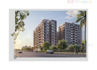 Elevation of real estate project Courtyard 1 located at Sevasi, Vadodara, Gujarat