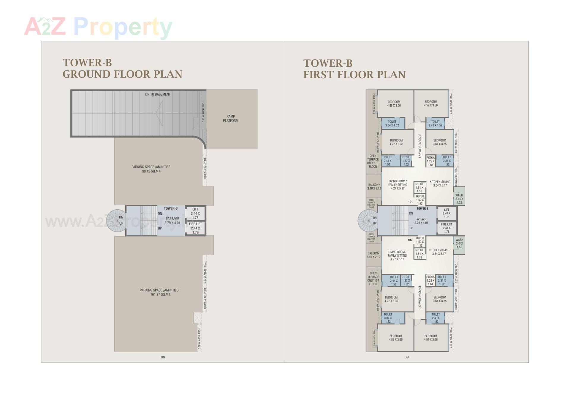 Layout of real estate project Courtyard Bellagio located at Bhayli, Vadodara, Gujarat