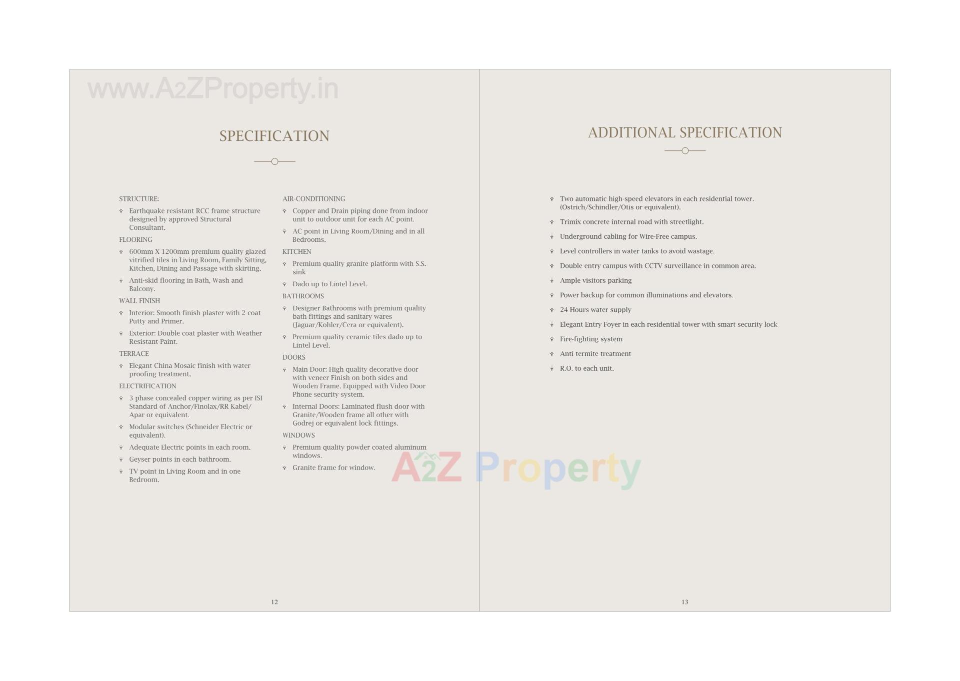  of real estate project Courtyard Bellagio located at Bhayli, Vadodara, Gujarat