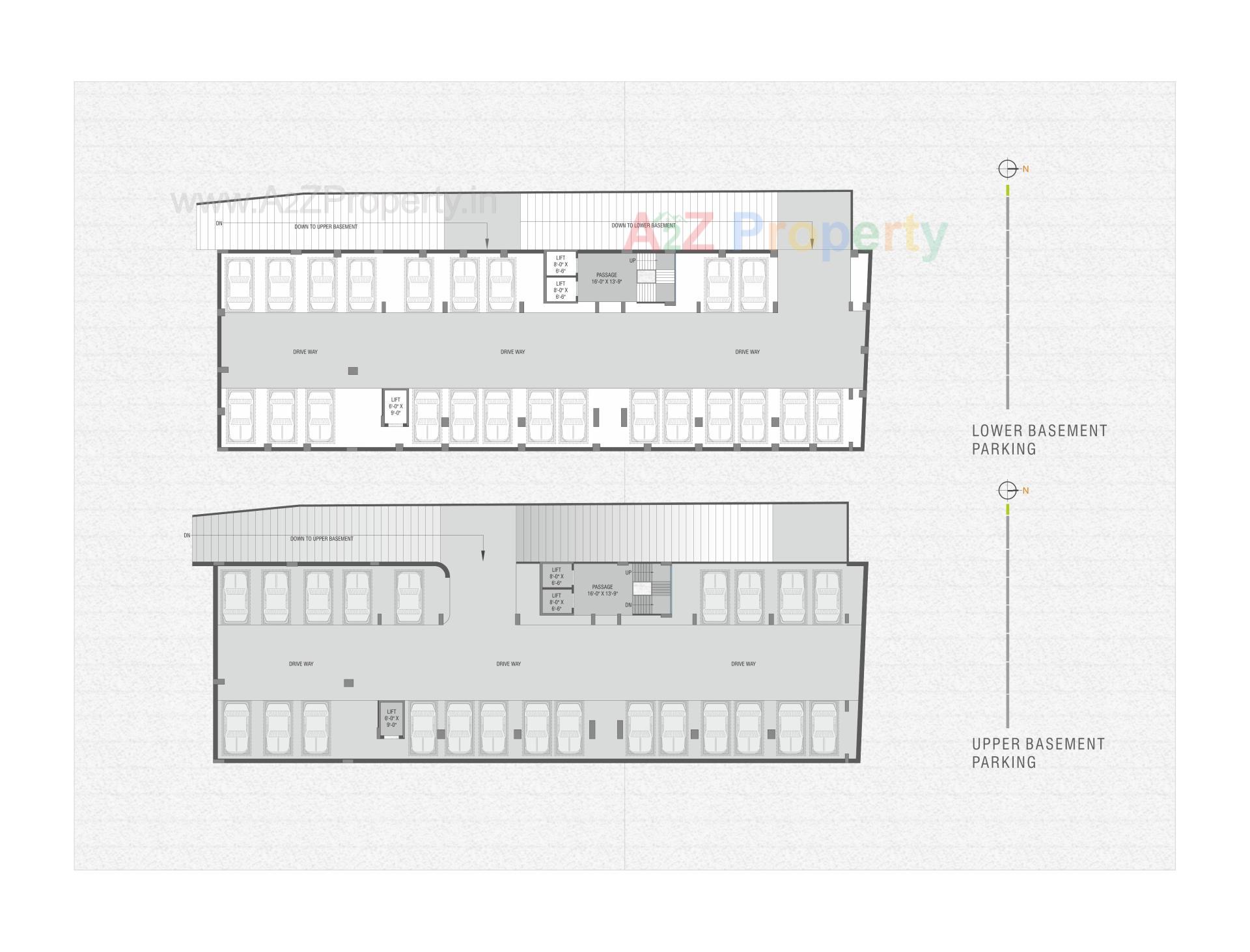 Layout of real estate project Courtyard Gateway located at Sevasi, Vadodara, Gujarat