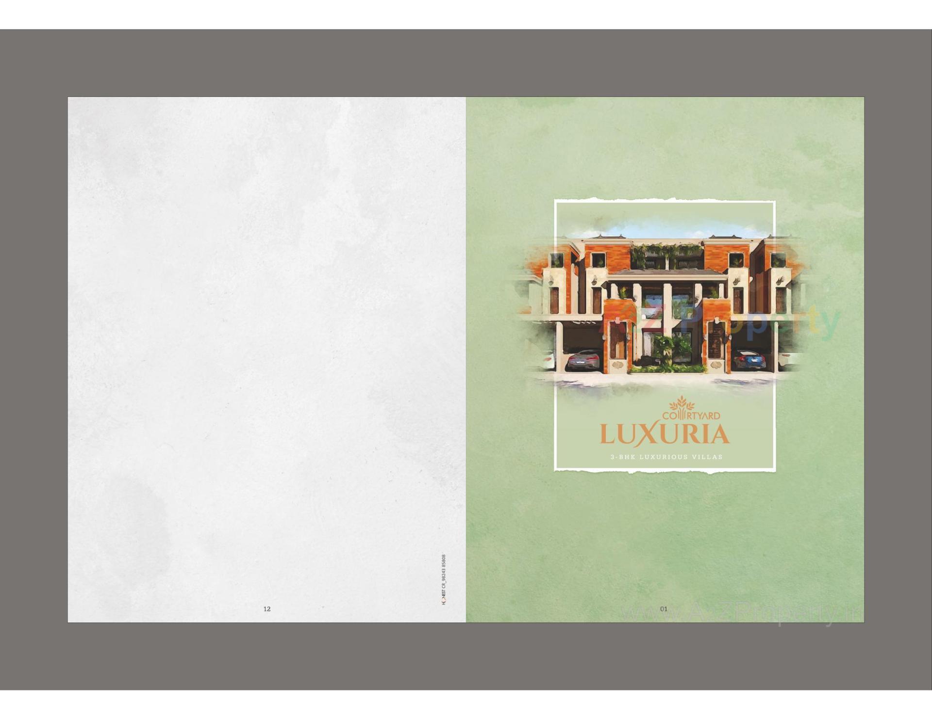  of real estate project Courtyard Luxuria located at Sevasi, Vadodara, Gujarat