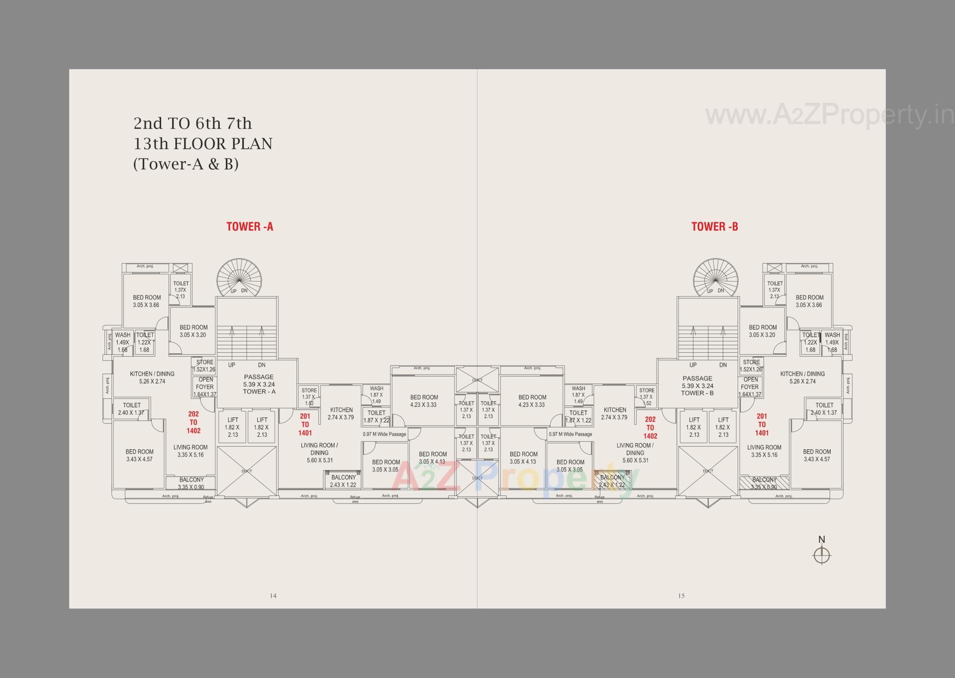 Layout of real estate project Courtyard Regalia located at Bhayli, Vadodara, Gujarat