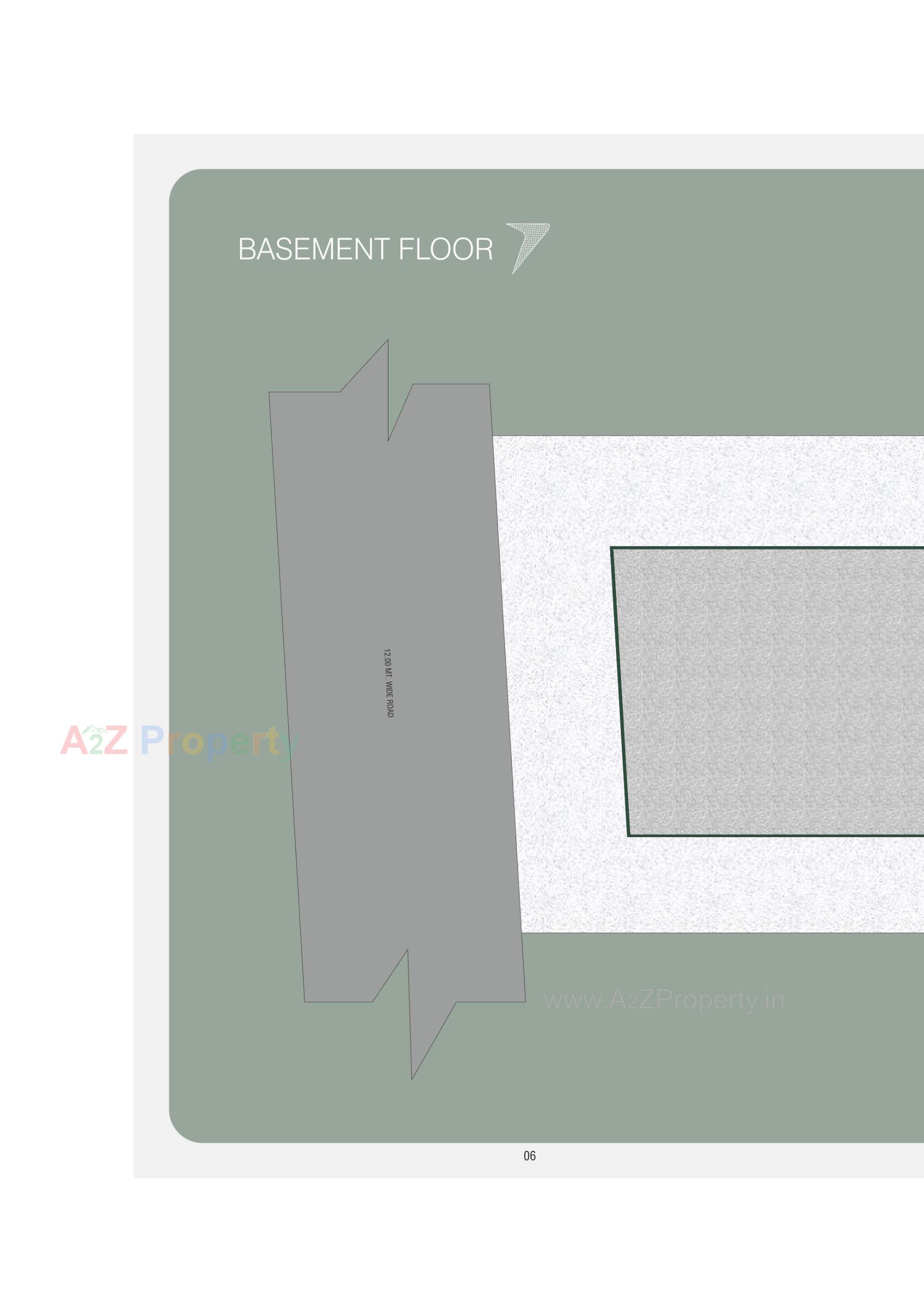 Layout of real estate project Crest   X located at Bhayli, Vadodara, Gujarat