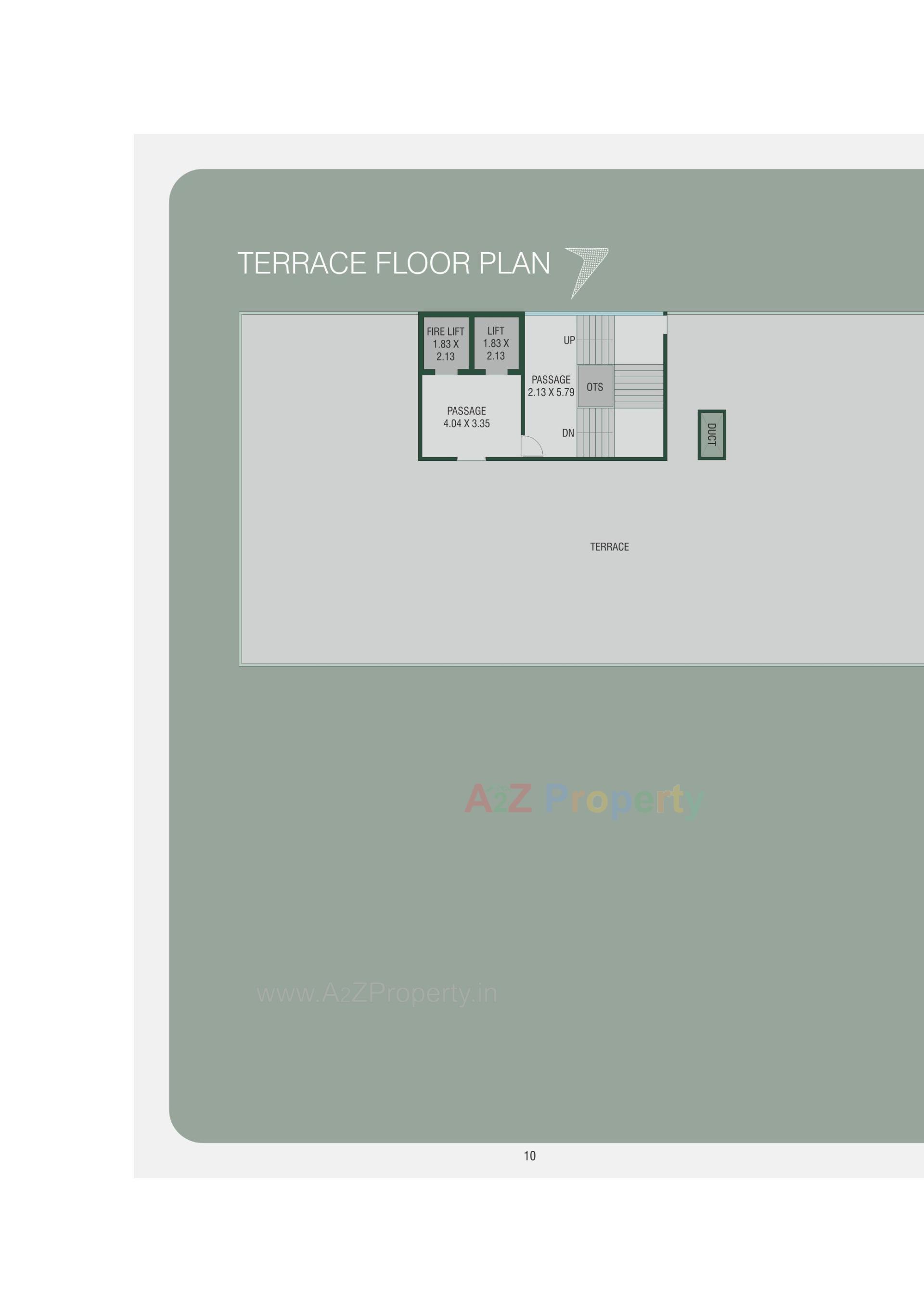 Layout of real estate project Crest   X located at Bhayli, Vadodara, Gujarat