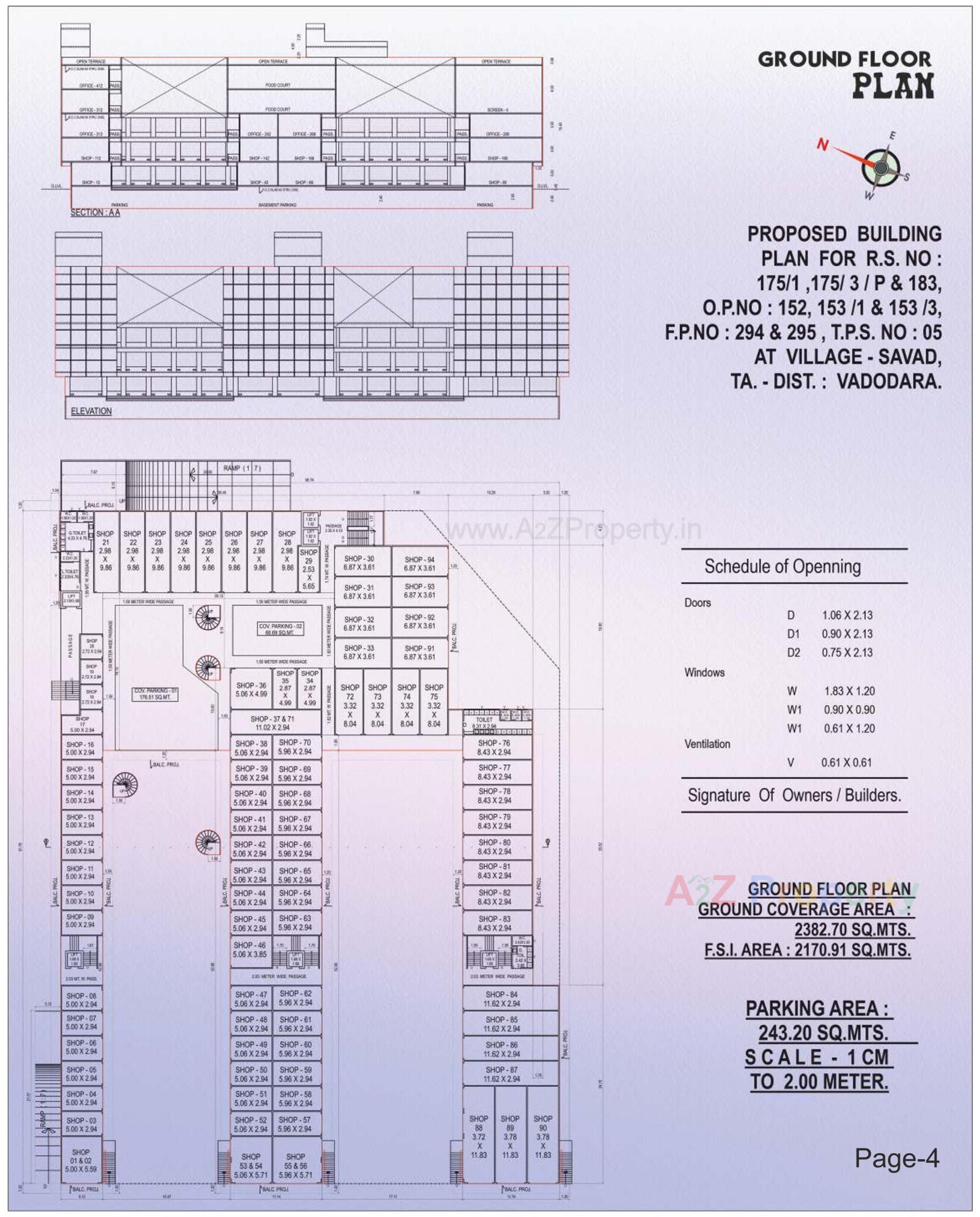 of real estate project Crystal Pramukh  Hub located at Savad, Vadodara, Gujarat