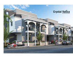 Elevation of real estate project Crystal Vatica located at Karjan, Vadodara, Gujarat