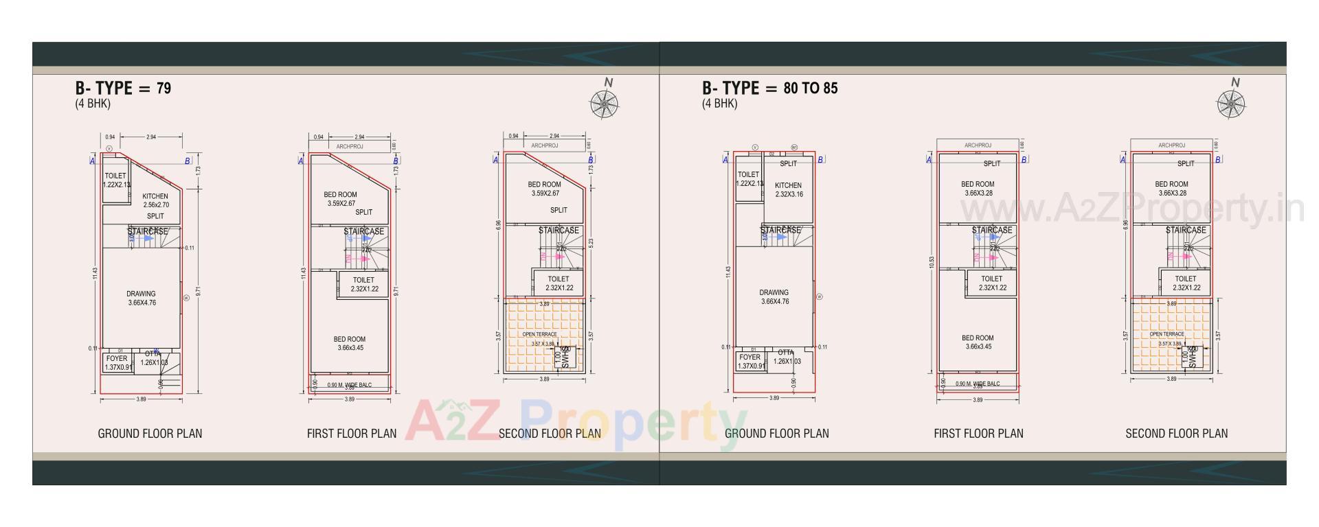 Layout of real estate project Crystal Vatica located at Karjan, Vadodara, Gujarat