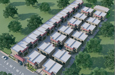 3D Elevation of real estate project Crystal Yaghnapurush located at Gotri, Vadodara, Gujarat