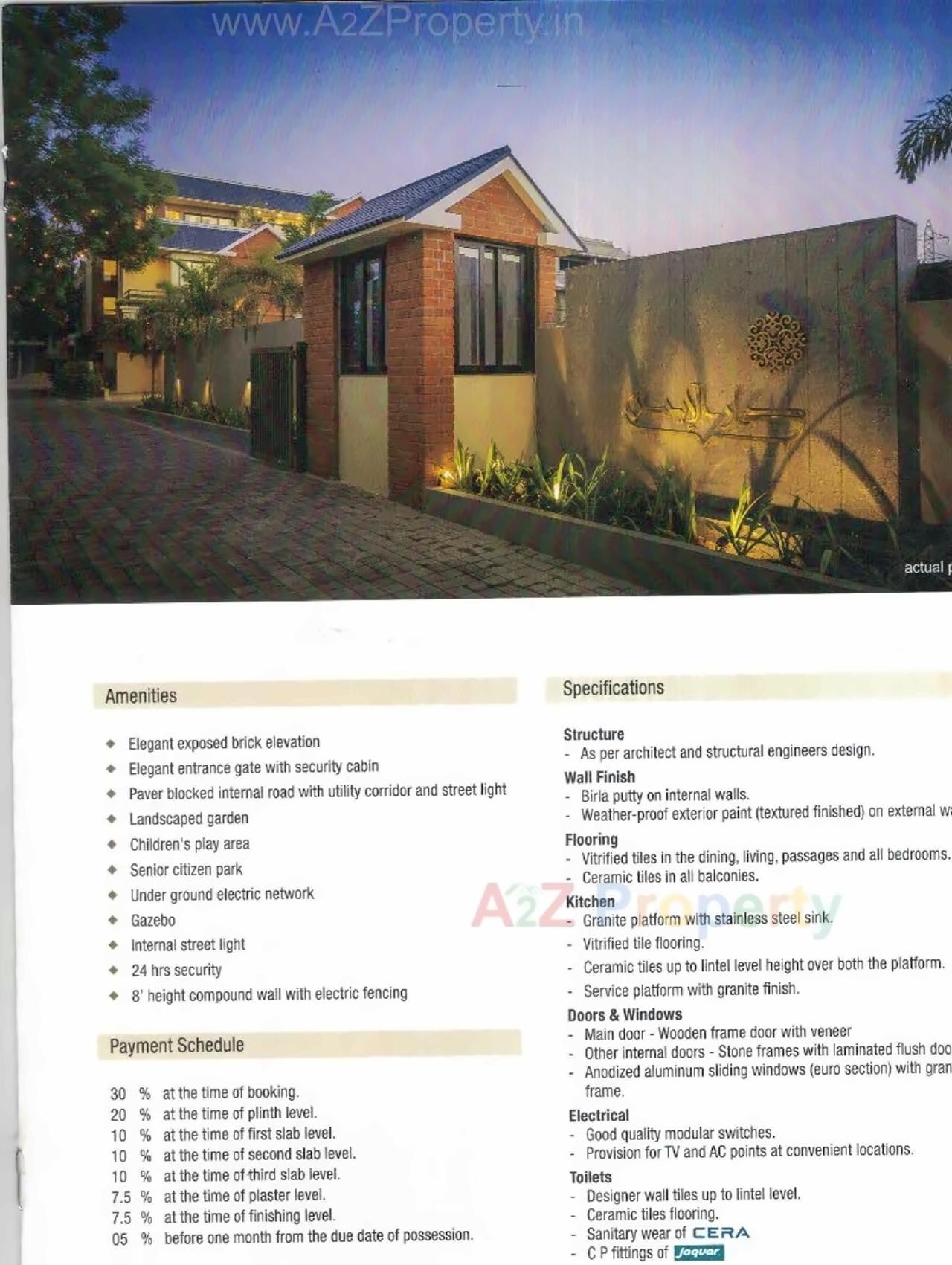  of real estate project Dar Al Eiman located at Tandalja, Vadodara, Gujarat