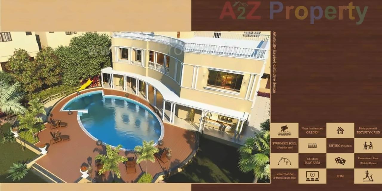 Layout of real estate project Darshanam located at Sama, Vadodara, Gujarat