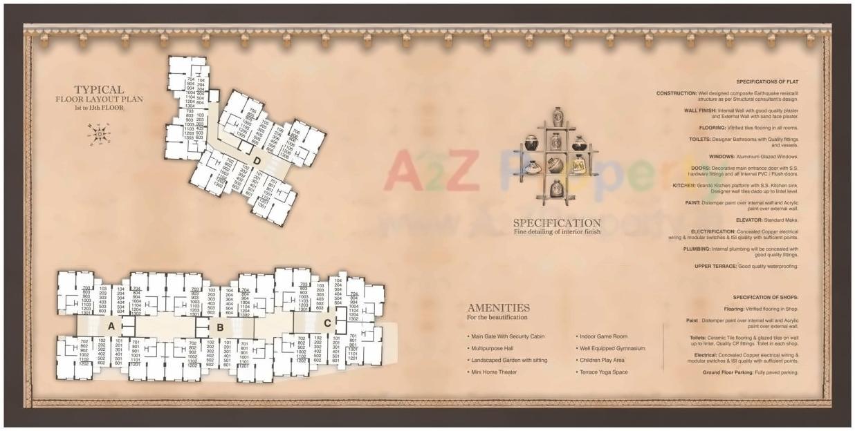  of real estate project Darshanam Aagman located at Danteshwar, Vadodara, Gujarat