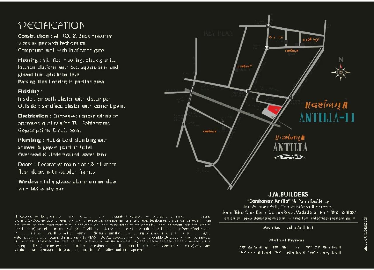  of real estate project Darshanam Antilia located at Kapurai, Vadodara, Gujarat