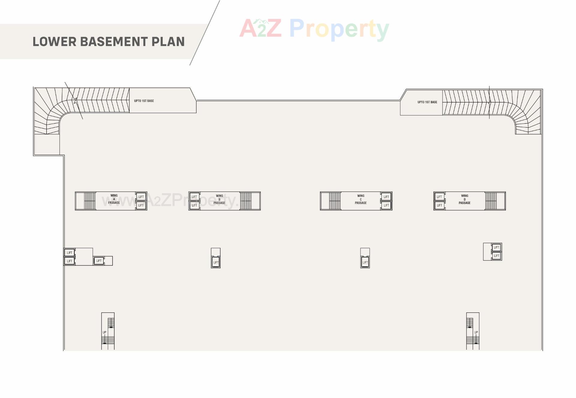 Layout of real estate project Darshanam Atrium located at Vadodara, Vadodara, Gujarat