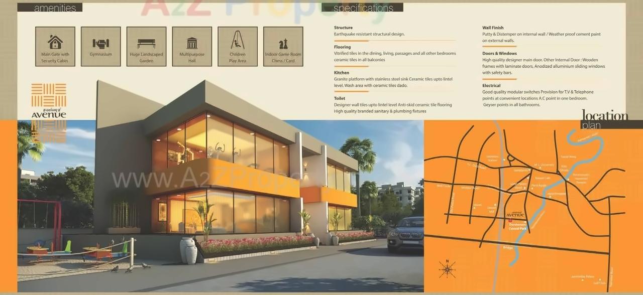  of real estate project Darshanam Avenue located at Kasba, Vadodara, Gujarat