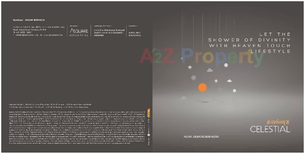  of real estate project Darshanam Celestial located at Bhayli, Vadodara, Gujarat