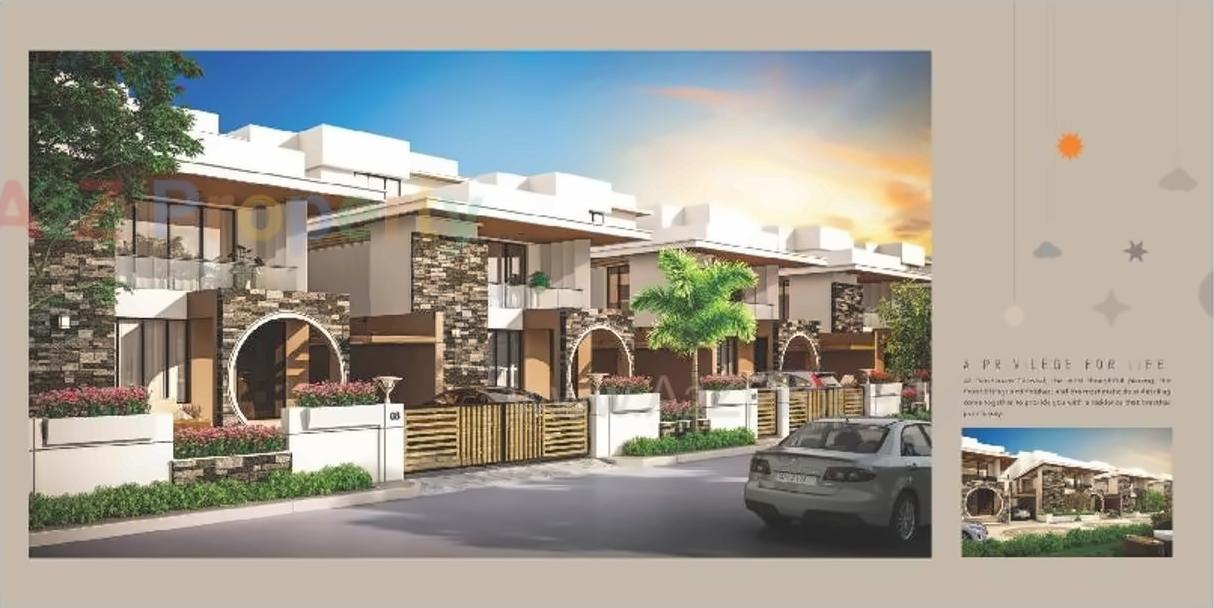 3D Elevation of real estate project Darshanam Celestial located at Bhayli, Vadodara, Gujarat