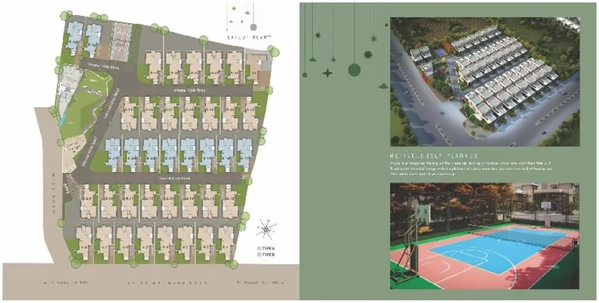  of real estate project Darshanam Celestial located at Bhayli, Vadodara, Gujarat