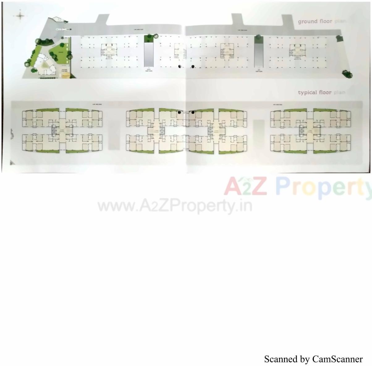 Layout of real estate project Darshanam Club Life located at Gorva, Vadodara, Gujarat