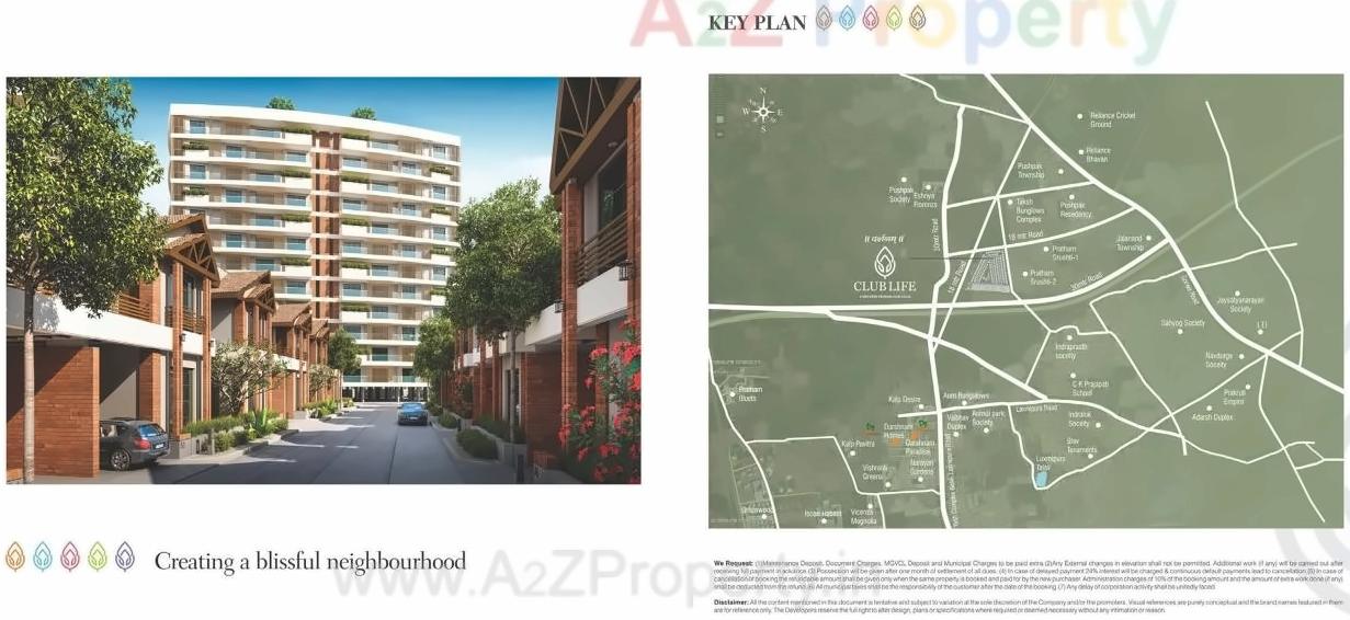  of real estate project Darshanam Clublife located at Gorva, Vadodara, Gujarat