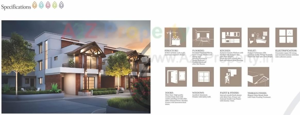  of real estate project Darshanam Clublife located at Gorva, Vadodara, Gujarat